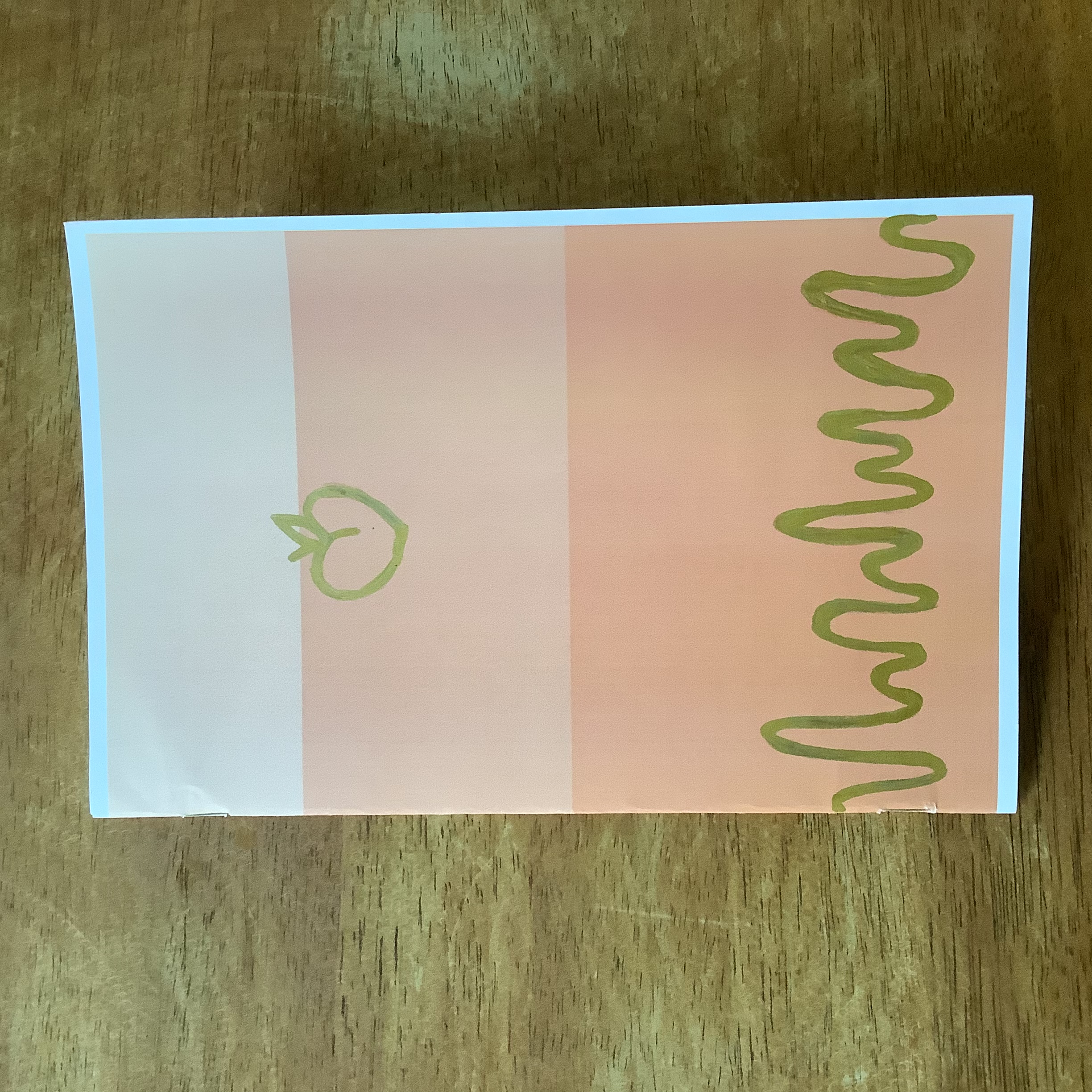 Peach Paperback Notebook | Little Trinket Box