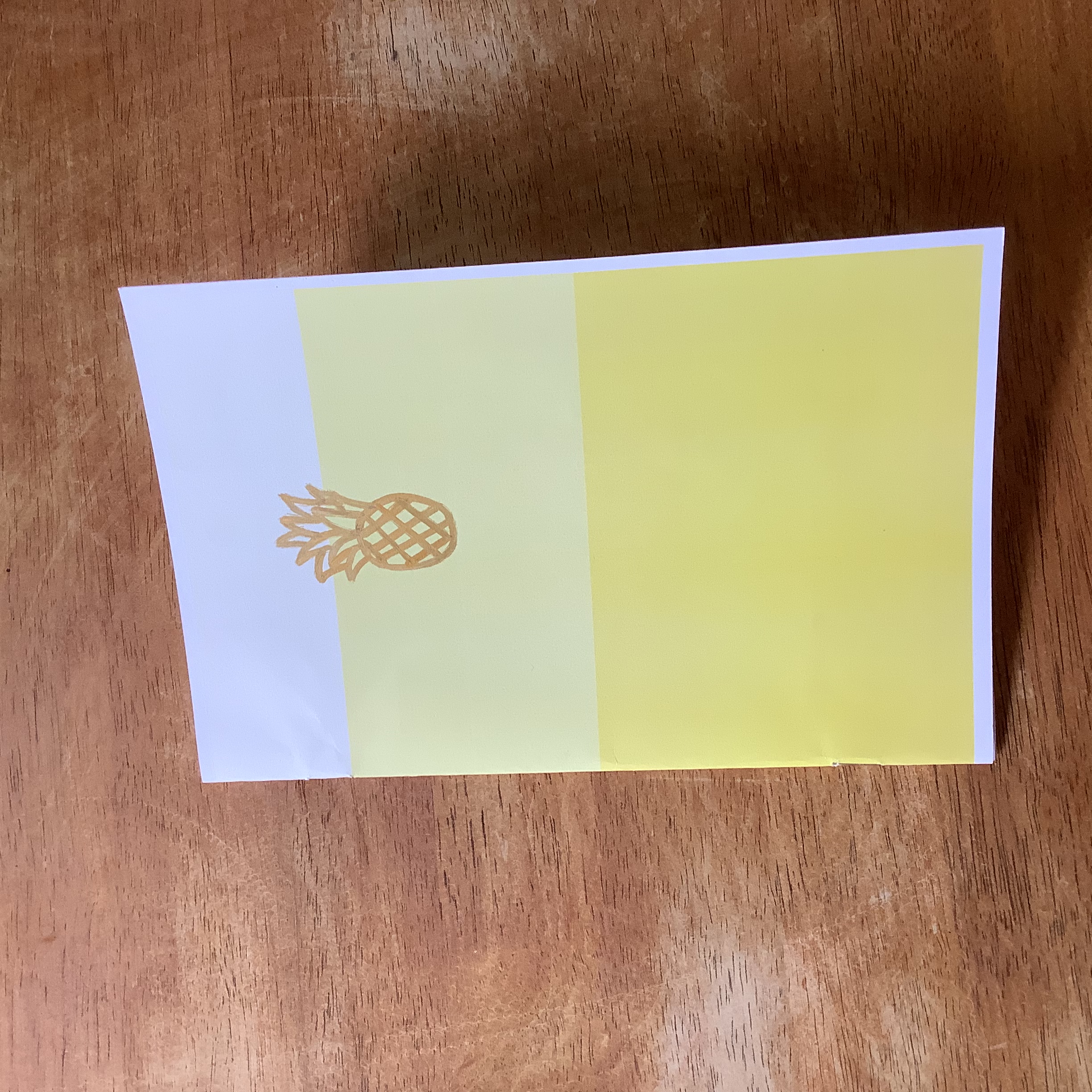 Pineapple Paperback Notebook | Little Trinket Box